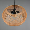 Κρεμαστό Φωτιστικό Trio Lighting INGA  3x E27 Φυσικό Rattan   – 312200336