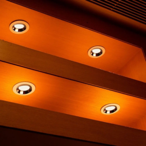 Χωνευτό φωτιστικό Spot GU10 γύψινο στρογγυλό με γκρι & ροζ χαλκός σώμα V-TAC – 3124