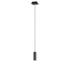 Κρεμαστό Φωτιστικό Trio Lighting   GU10 Μαύρο Ματ Μεταλλικό    312400132