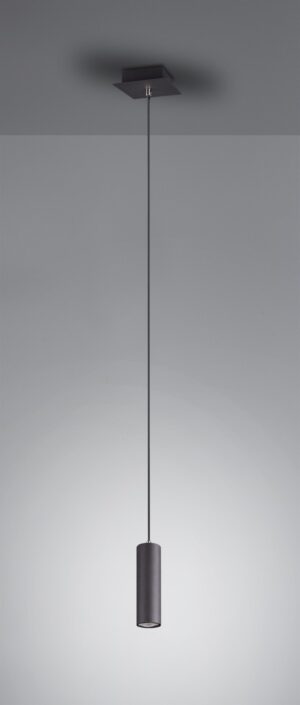 Κρεμαστό Φωτιστικό Trio Lighting   GU10 Μαύρο Ματ Μεταλλικό    312400132