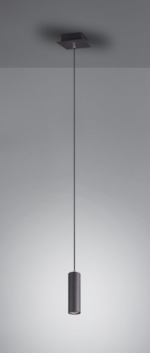 Κρεμαστό Φωτιστικό Trio Lighting   GU10 Μαύρο Ματ Μεταλλικό    312400132
