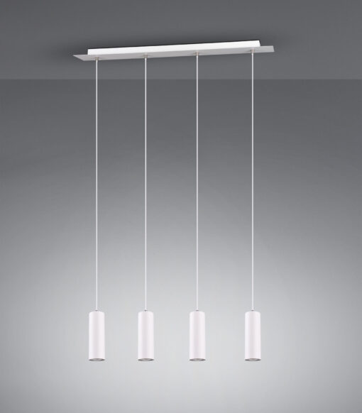 Κρεμαστό Φωτιστικό Trio Lighting   4xGU10 Λευκό Μεταλλικό    312400401