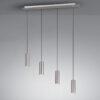 Κρεμαστό Φωτιστικό Trio Lighting   4xGU10 Νίκελ Ματ Μεταλλικό    312400407