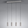 Κρεμαστό Φωτιστικό Trio Lighting   4xGU10 Νίκελ Ματ Μεταλλικό    312400407