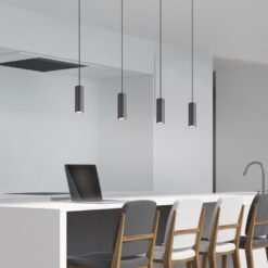 Κρεμαστό Φωτιστικό Trio Lighting   4xGU10 Μαύρο Ματ Μεταλλικό    312400432