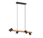 Κρεμαστό Φωτιστικό Trio Lighting MARLEY  4x GU10 Μαύρο Ματ Μεταλλικό   – 312490432