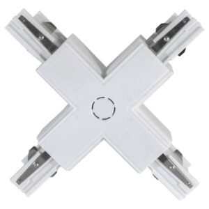 ΣΥΝΔΕΣΜΟΣ ΡΑΓΑΣ 4 ΓΡΑΜΜΩΝ ΣΤΑΥΡΟΣ ΜΕ ΤΡΟΦΟΔΟΣΙΑ ΛΕΥΚΟΣ EUROLAMP – 145-59109