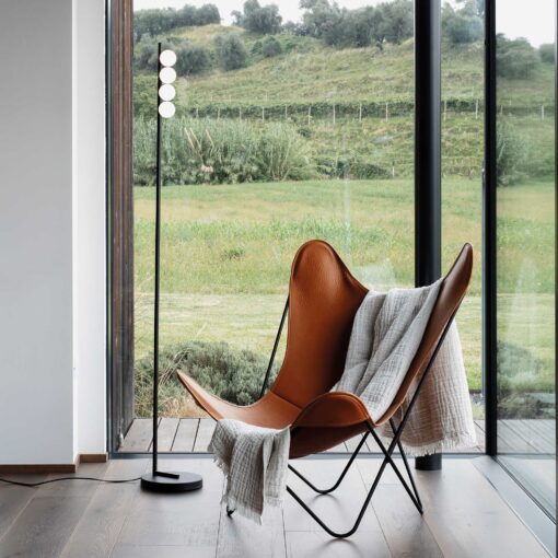 IDEAL LUX Φωτιστικό Δαπέδου PING PONG LED 12W 3000K Λευκού Χρώματος – 328317