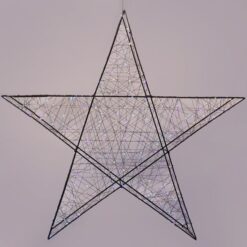 ΑΣΤΕΡΙ ΦΩΤΙΖΟΜΕΝΟ 78cm, 240 LED, 4,5V ΜΕΤΑΣΧΗΜΑΤΙΣΤΗ, TIMER, ΜΑΥΡΟΣ ΜΕΤΑΛΛΙΚΟΣ ΣΚΕΛΕΤΟΣ, ΜΑΥΡΟ ΧΑΛΚΙΝΟ ΚΑΛΩΔΙΟ, ΟΠΑΛ(ΚΙΤΡΙΝΟ/ΜΠΛΕ/ΠΡΑΣΙΝΟ/ΜΩΒ) LED, ΠΡΟΕΚΤΑΣΗ ΠΑΡΟΧΗΣ 5m, IP44 EUROLAMP – 600-22523