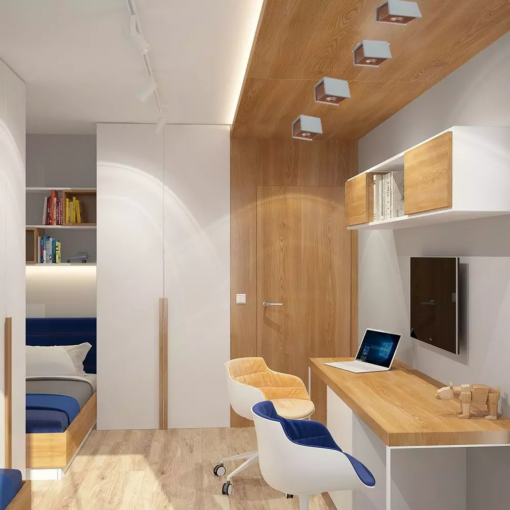 Επιφανειακό φωτιστικό Spot GU10 Γύψινο Τετράγωνο με γκρι & ροζ χαλκό σώμα V-TAC – 3141