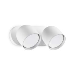 IDEAL LUX Επιτοίχιο Φωτιστικό DODO 2xGX53 Λευκού Χρώματος – 314136