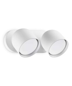 IDEAL LUX Επιτοίχιο Φωτιστικό DODO 2xGX53 Λευκού Χρώματος – 314136