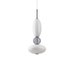 IDEAL LUX Κρεμαστό Φωτιστικό LUMIERE-1 LED 27W 3000K Λευκού Χρώματος – 314143