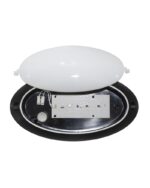 D-212 BLACK ΕΝΣΩΜΑΤΩΜΕΝΟ LED 12W ΟΒΑΛ Heronia – 32-0204
