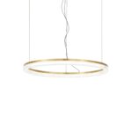 IDEAL LUX Κρεμαστό Φωτιστικό CROWN LED 30W 3000K Χρυσού Χρώματος – 314938