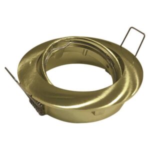 ΣΠΟΤ ΧΩΝΕΥΤΟ ΚΙΝΗΤΟ ΑΛΟΥΜΙΝΙΟΥ PAR16 ΧΡΥΣΟ EUROLAMP – 147-55622