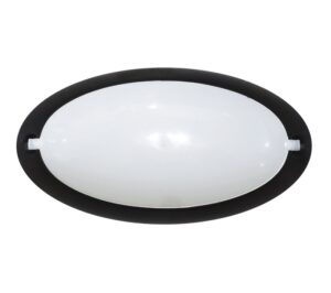 D-212 BLACK ΕΝΣΩΜΑΤΩΜΕΝΟ LED 12W ΟΒΑΛ Heronia – 32-0204