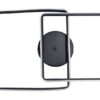 Led Φωτιστικό Οροφής cct Μαύρο LEO/2 Heronia – 01-0372