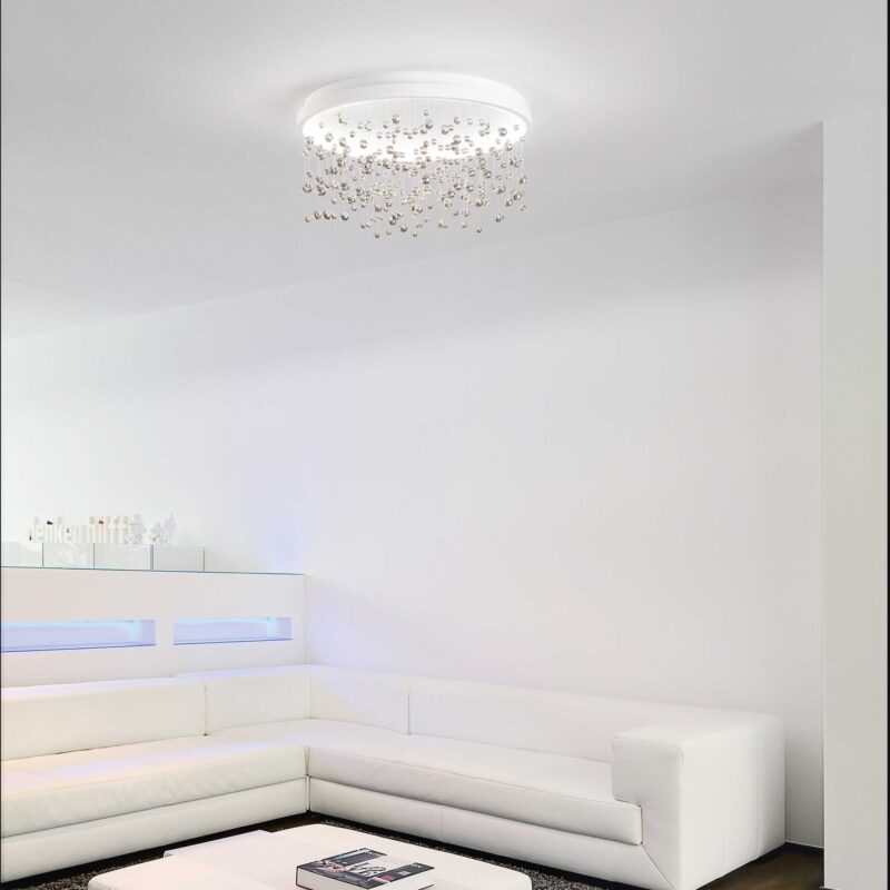 IDEAL LUX Φωτιστικό Οροφής ARMONY LED 55W 3000K Λευκού Χρώματος – 328492