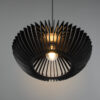 Κρεμαστό Φωτιστικό Trio Lighting COLINO  1x E27 Μαύρο Ματ Μεταλλικό   – 315900132