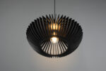 Κρεμαστό Φωτιστικό Trio Lighting COLINO  1x E27 Μαύρο Ματ Μεταλλικό   – 315900132