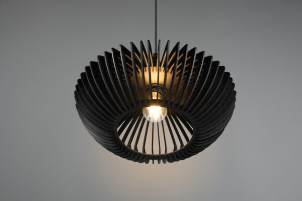 Κρεμαστό Φωτιστικό Trio Lighting COLINO  1x E27 Μαύρο Ματ Μεταλλικό   – 315900132