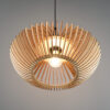 Κρεμαστό Φωτιστικό Trio Lighting COLINO  1x E27 με Ξύλινο – 315900142