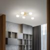 IDEAL LUX Φωτιστικό Οροφής HERMES 5xG9 Χρυσού Χρώματος – 316697