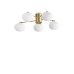 IDEAL LUX Φωτιστικό Οροφής HERMES 5xG9 Λευκού Χρώματος – 322698