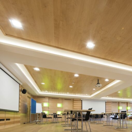 Χωνευτό φωτιστικό Spot GU10 Τετράγωνο γωνιακό Λευκό και χρώμιο σώμα κινητό V-TAC – 3168