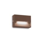 IDEAL LUX Φωτιστικό για Σκαλοπάτια DEDRA LED 1.5W 3000K IP65 Καφέ Χρώματος – 316895