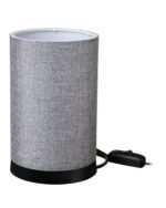 ΠΟΡΤΑΤΙΦ ΚΥΛΙΝΔΡΙΚΟ ΑΜΠΑΖΟΥΡ TL-07/H-04 GREY-BLACK  Ε/27 Heronia – 14-0312