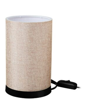 ΠΟΡΤΑΤΙΦ ΚΥΛΙΝΔΡΙΚΟ ΑΜΠΑΖΟΥΡ TL-07/H-06 KAFE AMMOY-BLACK  Ε/27 Heronia – 14-0314