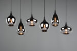 Κρεμαστό Φωτιστικό Trio Lighting LUMINA  6x E14 Μαύρο Ματ Μεταλλικό   – 317000632