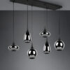 Κρεμαστό Φωτιστικό Trio Lighting LUMINA  6x E14 Μαύρο Ματ Μεταλλικό   – 317000632