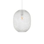 IDEAL LUX Κρεμαστό Φωτιστικό NET 1xE27 Λευκού Χρώματος – 317274