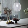 IDEAL LUX Κρεμαστό Φωτιστικό NET 1xE27 Χρυσού Χρώματος – 317281