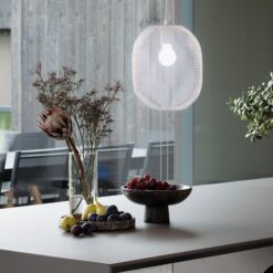 IDEAL LUX Κρεμαστό Φωτιστικό NET 1xE27 Χρυσού Χρώματος – 317281