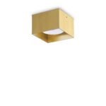 IDEAL LUX  Φωτιστικό Οροφής SPIKE 1XGX53 Χρυσού Χρώματος – 317502