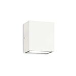 IDEAL LUX Επιτοίχιο Φωτιστικό ARGO LED 6W 3000K IP65 Λευκού Χρώματος – 317564