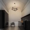 IDEAL LUX Κρεμαστό Φωτιστικό PERLAGE 6xG19 Χρυσού Χρώματος – 317793