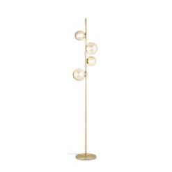 IDEAL LUX Επιτραπέζιο Φωτιστικό PERLAGE 4xG9 Χρυσού Χρώματος – 317816