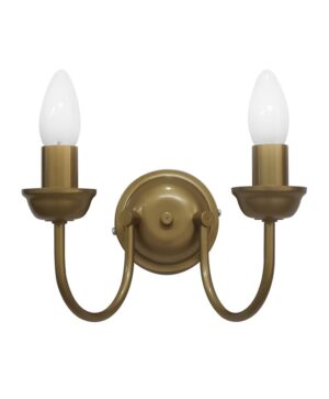 Φωτιστικό τοίχου S-11/AP GOLD MAT 2L Heronia – 01-0369