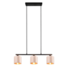 Κρεμαστό Φωτιστικό Trio Lighting 3xE14 Μπεζ Χρώματος – 319000344