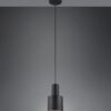 Κρεμαστό Φωτιστικό Σποτ Μαύρο Ματ AGUDO 1x E27 Trio Lighting – 319400132