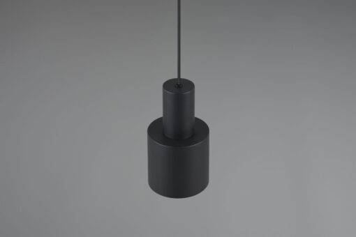Κρεμαστό Φωτιστικό Σποτ Μαύρο Ματ AGUDO 1x E27 Trio Lighting – 319400132