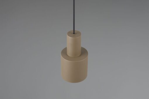 Κρεμαστό Φωτιστικό Σποτ Γκρι Taupe AGUDO 1x E27 Trio Lighting – 319400141