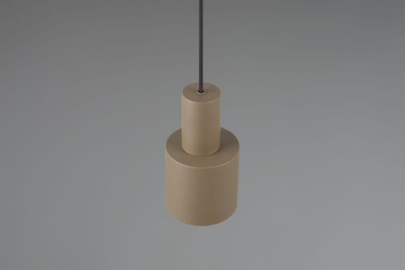 Κρεμαστό Φωτιστικό Σποτ Γκρι Taupe AGUDO 1x E27 Trio Lighting – 319400141