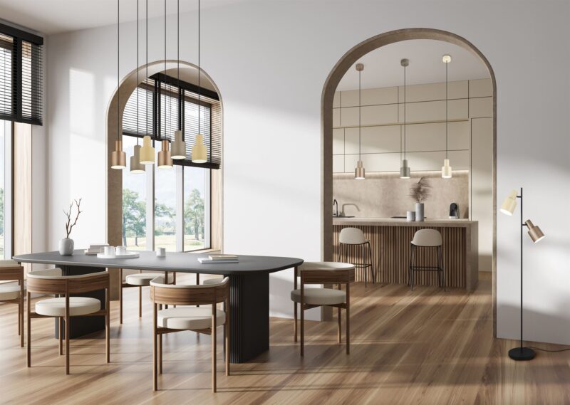 Κρεμαστό Φωτιστικό Σποτ Γκρι Taupe AGUDO 1x E27 Trio Lighting – 319400141