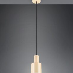 Κρεμαστό Φωτιστικό Σποτ Μπεζ AGUDO 1x E27 Trio Lighting – 319400144